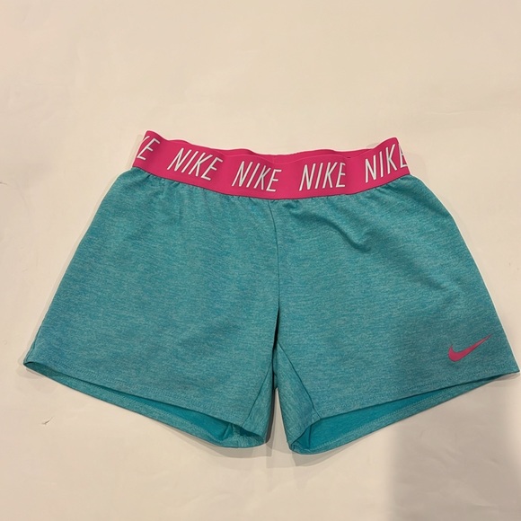 Nike blue and pink DRY SHORT TROPHY size XL - Picture 2 of 8